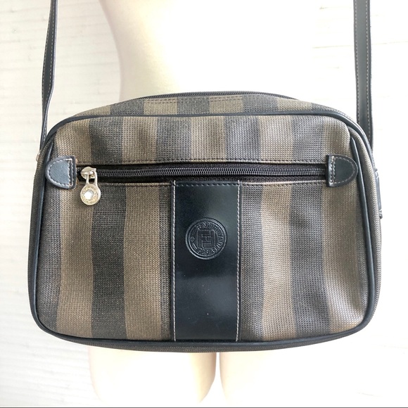 fendi striped purse